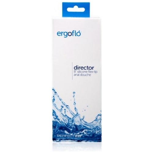Ergoflo Director 8 Inch Silicone Flex - Tip Anal  Douche
