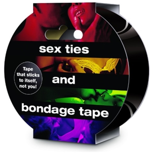 Sex Ties and Bondage Tape - Black