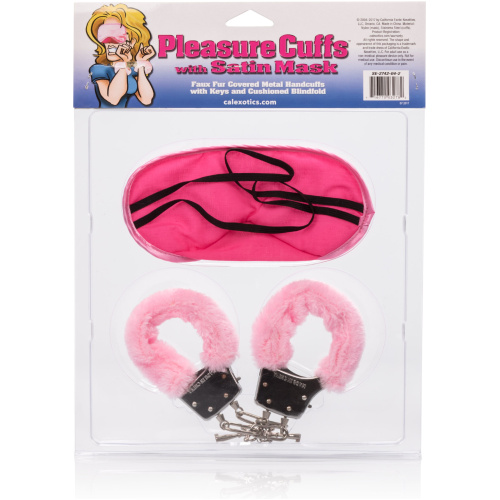 Pleasure Cuffs With Satin Mask