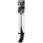 Sex and Mischief Whip and Tickler - Black