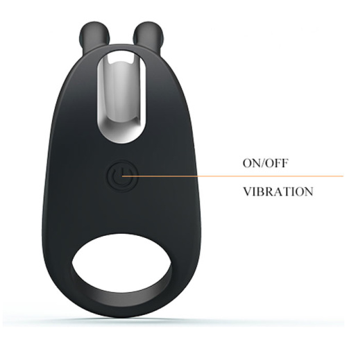 Pretty Love Rabbit Vibrator - Black