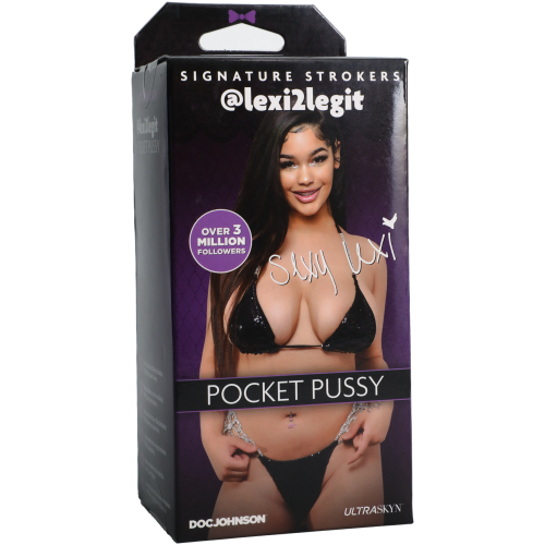 Signature Strokers - Girls of Social Media Lexi2legit - Ultraskyn Pocket Pussy