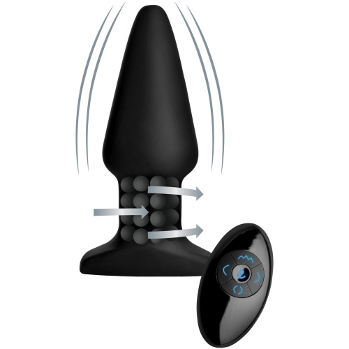 Model R Smooth Rimming Plug With Remote Control