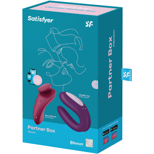 Partner Box 1 - Sexy Secret Plus Double Joy - Violet