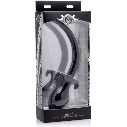 Xl Silicone Puppy Tail Butt Plug