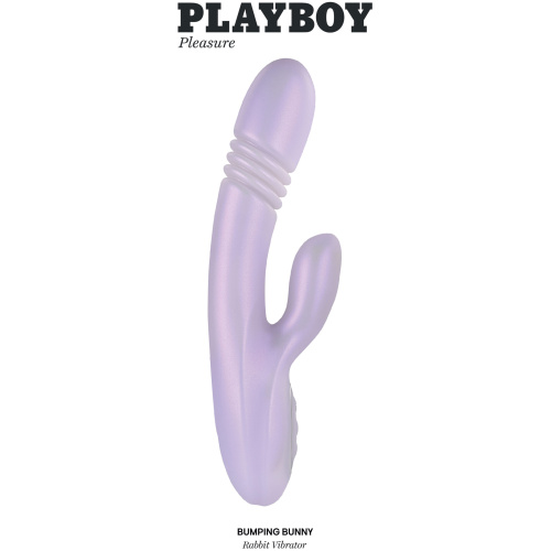 Playboy Pleasure - Bumping Bunny - Rabbit Vibrator - Opal