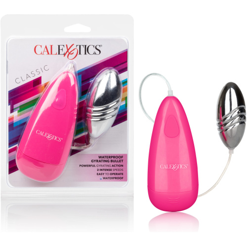 Waterproof Gyrating Bullet - Pink