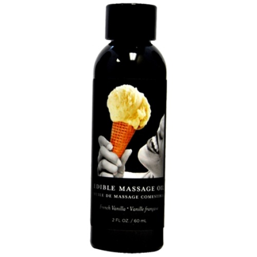 Edible Massage Oil - Vanilla - 2 Fl. Oz.