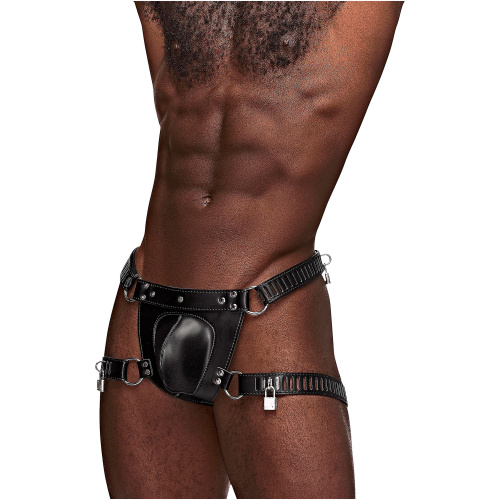 Scorpio Leather Short - One Size - Black