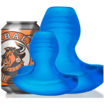 Glow Hole 1 Butt Plug - Small - Blue Morph