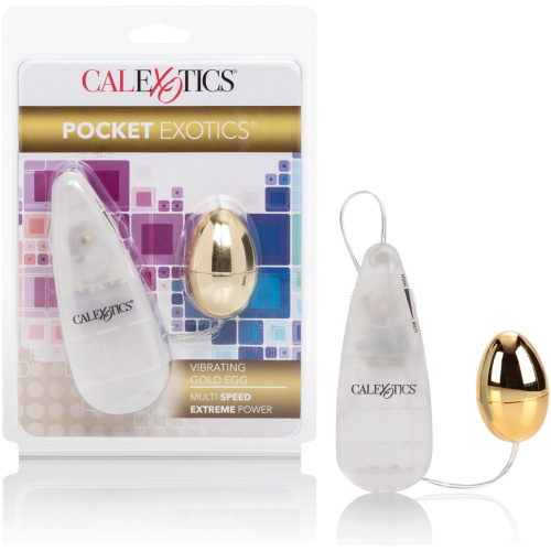 Pocket Exotics Vibrating Egg - Gold