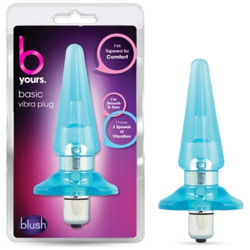 Sassy Vibra Plug - Blue