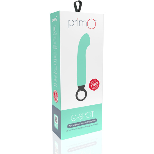 Primo G-Spot Rechargeable Vibrator - Kiwi
