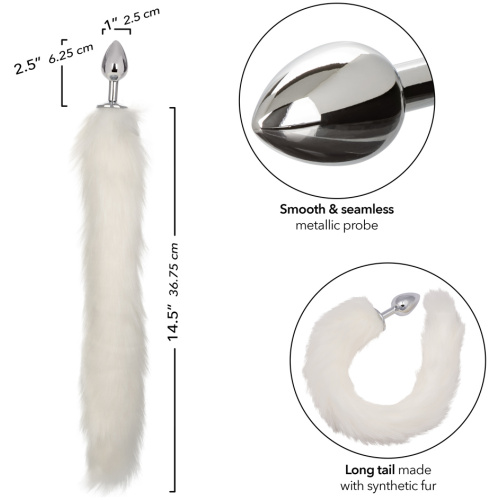 Running Wild Tail - White