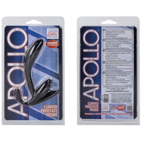 Apollo Curved Prostate Probe - Black