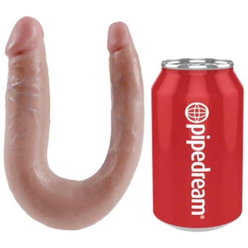 King Cock Small Double Trouble - Flesh