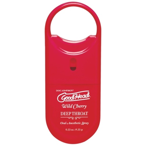 Goodhead to Go Deep Throat Spray - Wild Cherry