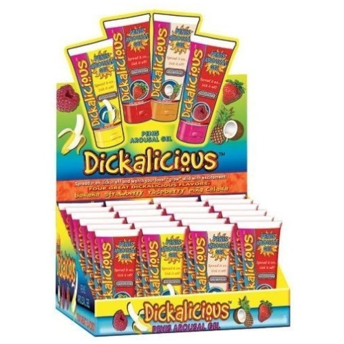 Dickalicious - 24 Piece p.o.p Display - 2 Fl. Oz. Tubes