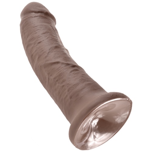King Cock 8-Inch Cock Brown