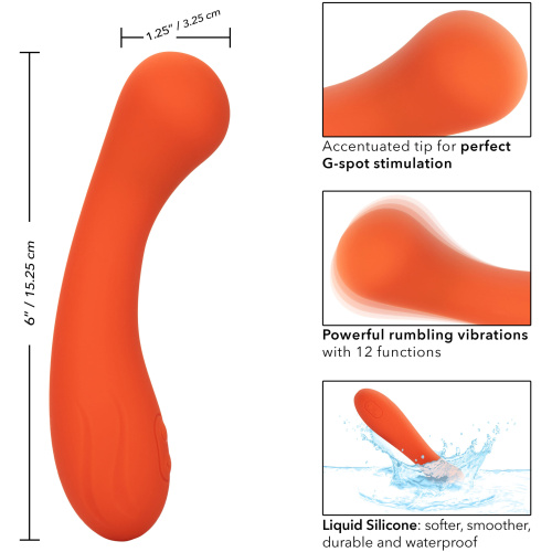 Stella Liquid Silicone G-Wand - Orange