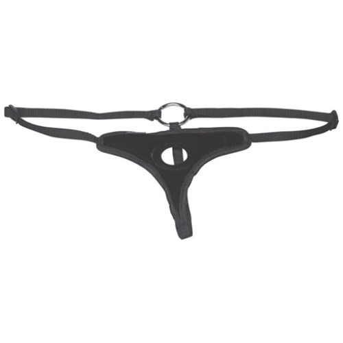 Black Velvet Bikini Strap-On