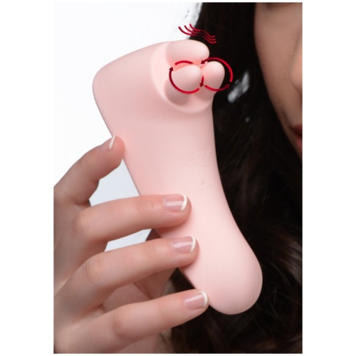 Vibrassage Fondle Vibrating Clit Massager - Pink