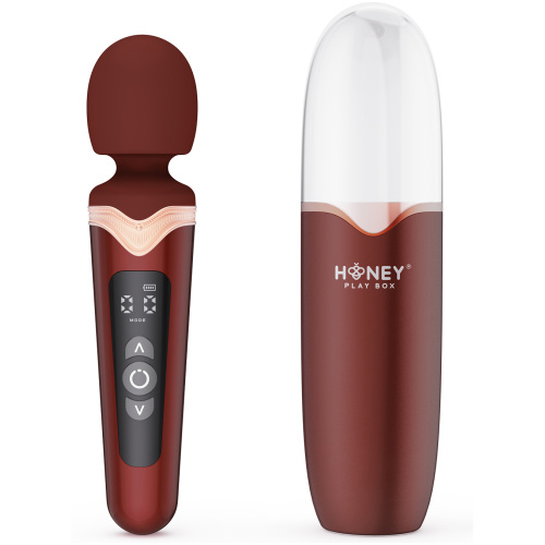 Stormi - Powerful Wand Massager - Red Wine