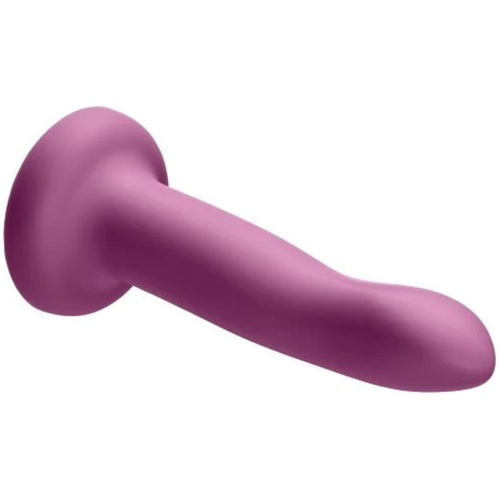 Ergo Super Flexi IV Dong Soft and Flexible Liquid Silicone With Vibrator - Plum