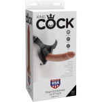 King Cock Strap-on Harness With 9 Inch Cock - Tan