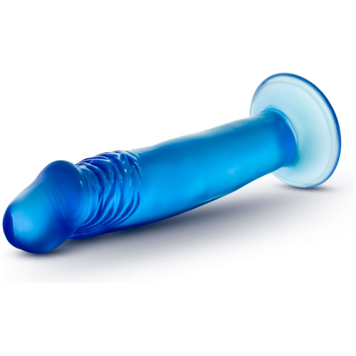 B Yours - Sweet n' Small 6 Inch Dildo With Suction Cup - Blue
