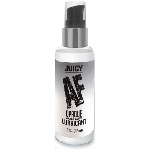 Juicy Af Water-Based Creamy White Opaque  Lubricant - 2 Oz