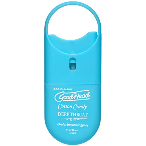 Goodhead - Deep Throat Spray to-Go - Cotton Candy - 0.30 Fl. Oz.