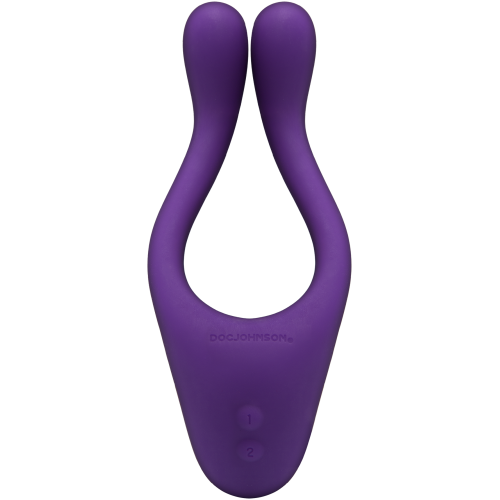 Tryst Multi Erogenous Zone Silicone Massager - Purple