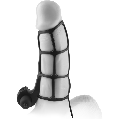 Fantasy X-Tensions Deluxe Silicone Power Cage - Black