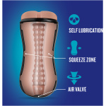 Loverboy - the Surfer Dude - Self Lubricating Stroker - Beige