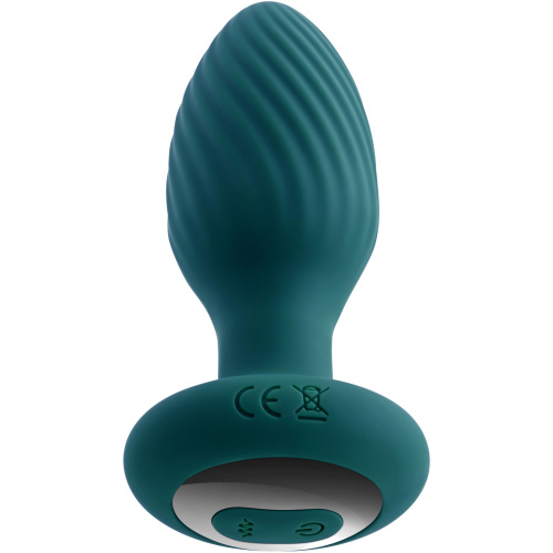 Playboy Pleasure - Spinning Tail Teaser - Butt Plug - Deep Teal