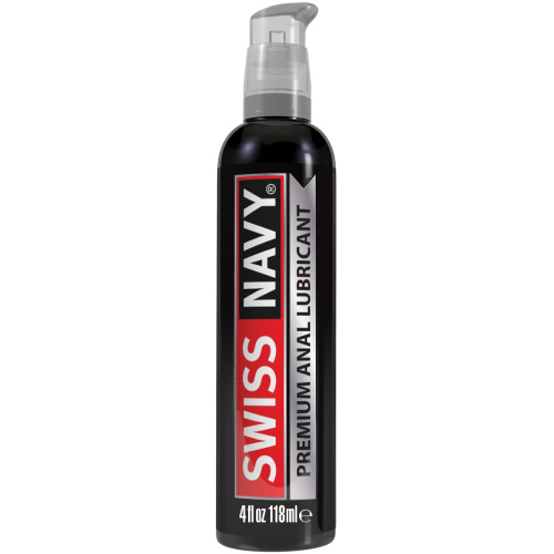 Swiss Navy Premium Silicone Anal Lubricant - 4 Oz.