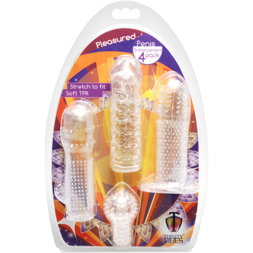 Pleasure Penis Enhancement 4 Pack
