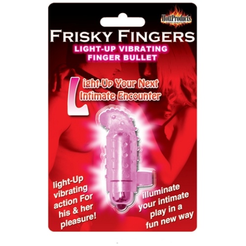 Light Up Frisky Finger - Magenta