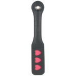12 Inch Leather Impression Paddle - Heart