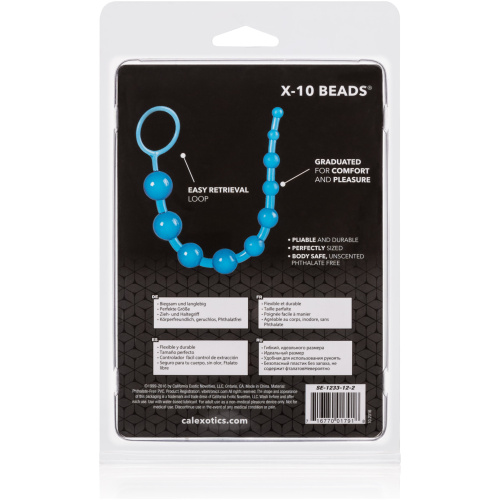 X-10 Beads - Blue