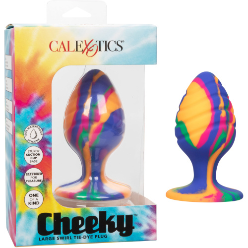 Cheeky Large Swirl Tie-Dye Plug