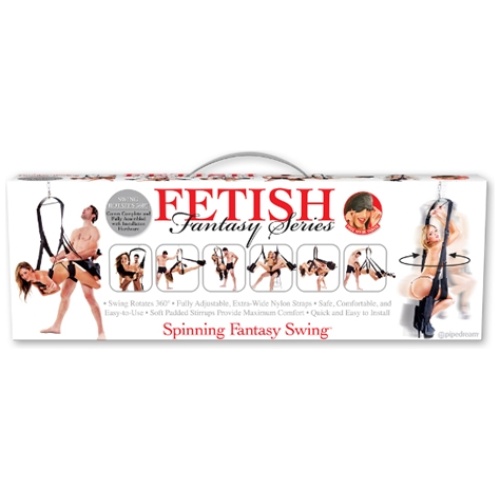 Fetish Fantasy Series Spinning Fantasy  Swing - Black