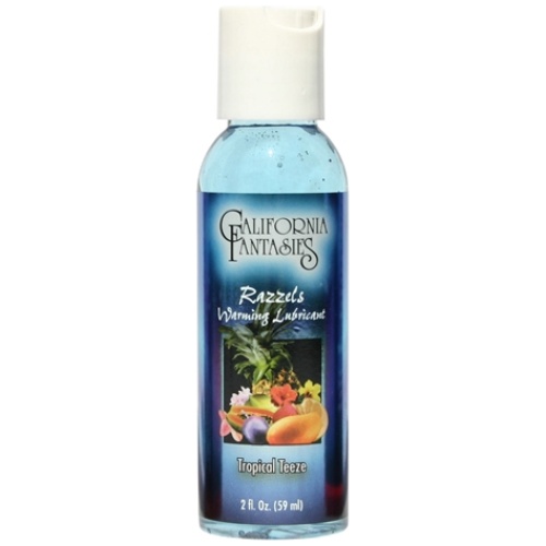Razzels Warming Lubricant - Tropical Teeze - 2 Oz. Bottle