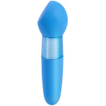 Rina Rechargeable Dual Motor Silicone 15- Function Vibrator - Blue