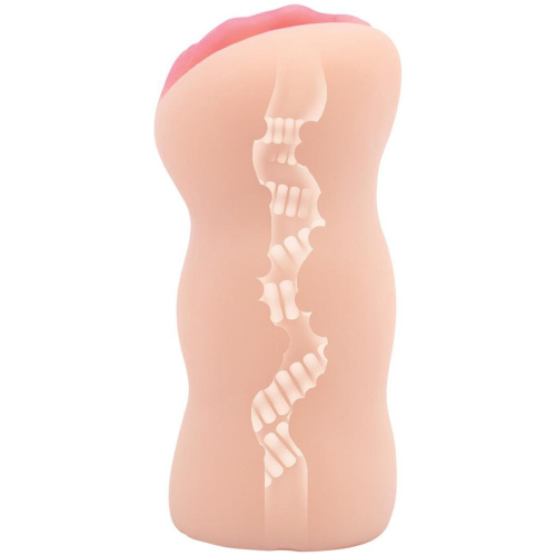 Stroke Off Super Tight Vibe Stroker - Light