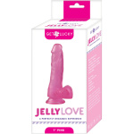 Get Lucky 7 Inch Jelly Love - Pink