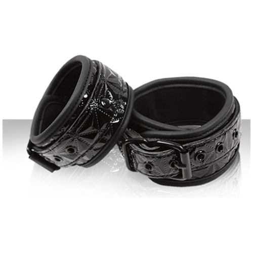 Sinful Wrist Cuffs - Black