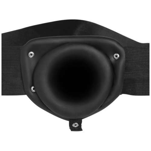 Erection Assist Hollow Strap on - Black