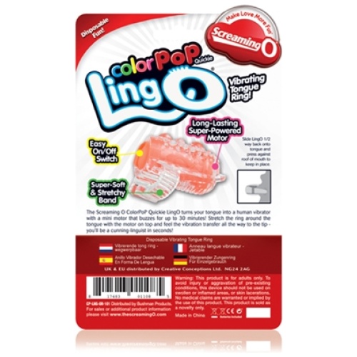 Colorpop Quickie Lingo - Orange - Each